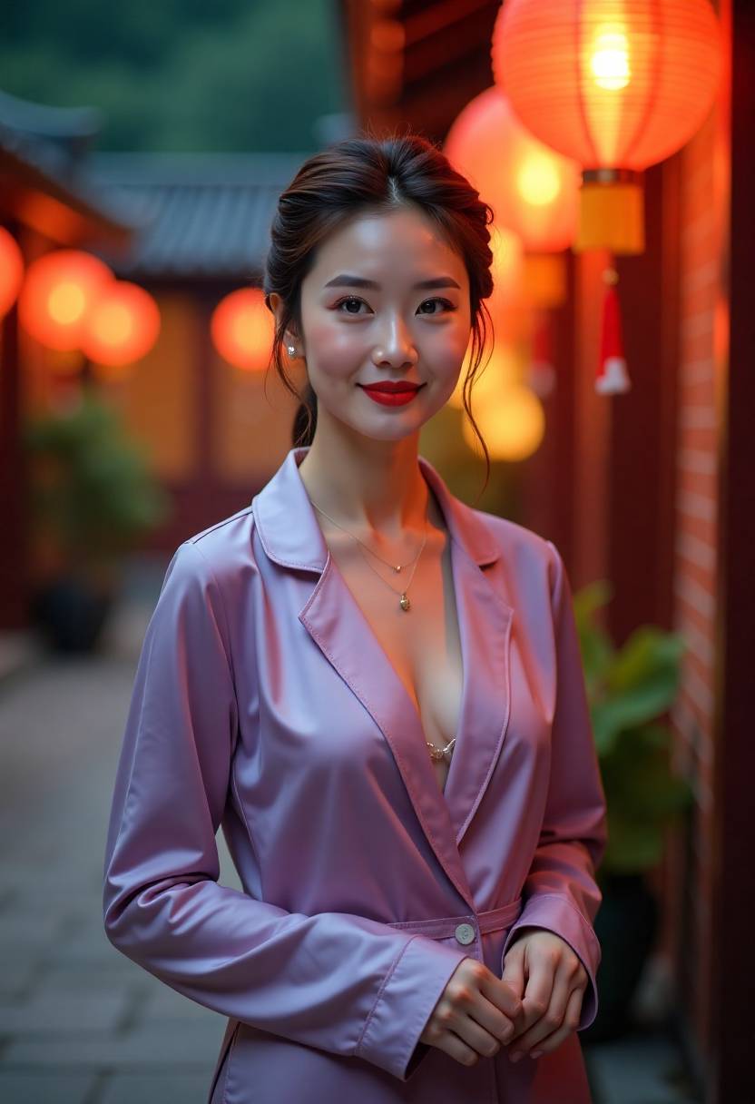 雨停之前海报,湿漉漉的小城街道